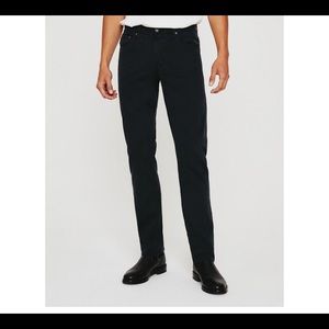 AG The Graduate Tailored Black Jeans